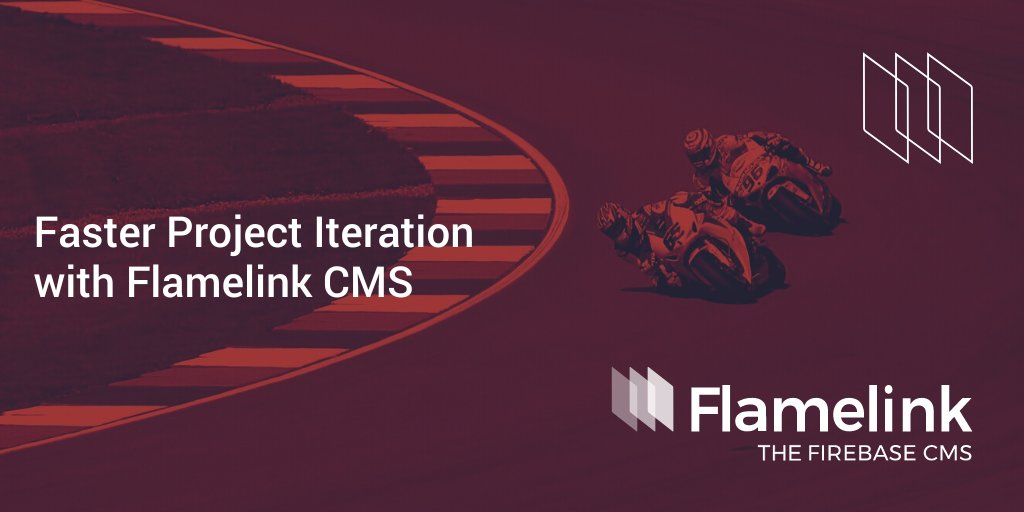 Build and launch your next project faster with <a href="/FlamelinkCMS/">Flamelink, the #FirebaseCMS 🔥🔗 @ #FirebaseSummit</a>  and the powerful <a href="/Firebase/">Firebase</a>  engine. Take your project from Proof of Concept to Production in no time.

#Firebase #Flamelink #FirebaseCMS