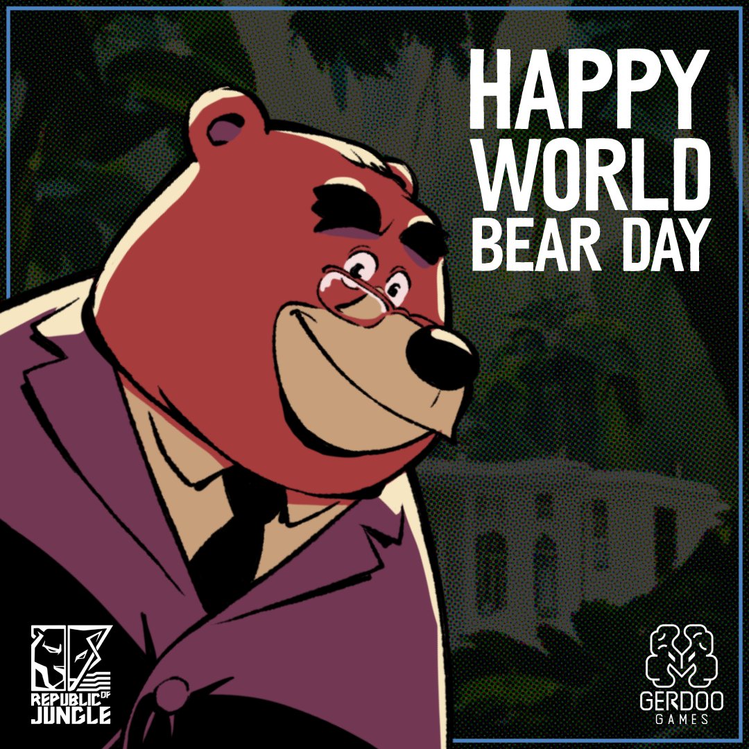 🐻From our bear to yours <a href="/BearBreakfast/">Bear and Breakfast 🐻</a>🐻 :

I hope Hank was spoiled rotten today.🐾

Much love 
Barry x❤️
#worldbearday #indiegames