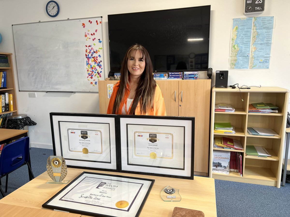 Thank you to the wonderful and lovely Fern Lewis, our very own, highly successful Old-Maelorian, for coming to speak to some of our <a href="/MaelorPenley/">Maelor School Penley</a> Year 10 and 11 pupils about her career in the hair business.