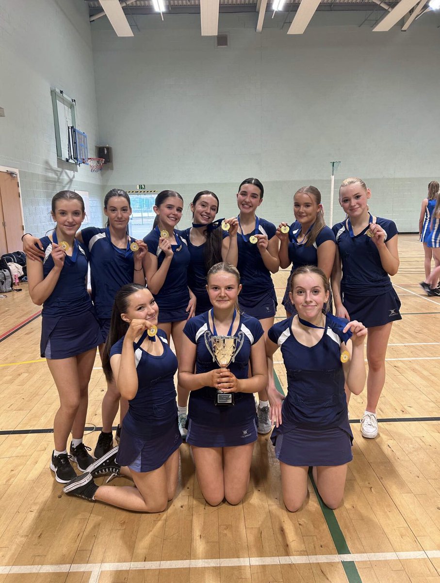 ChrystonYA's tweet photo. Well done to our S3 and S4/5/6 netball teams for winning both of their finals today!! So proud of all of you’re hard work and dedication! 

#chrystongoingforgold @CHS_Chryston @ChrystonPE https://t.co/SES4rvuEpz