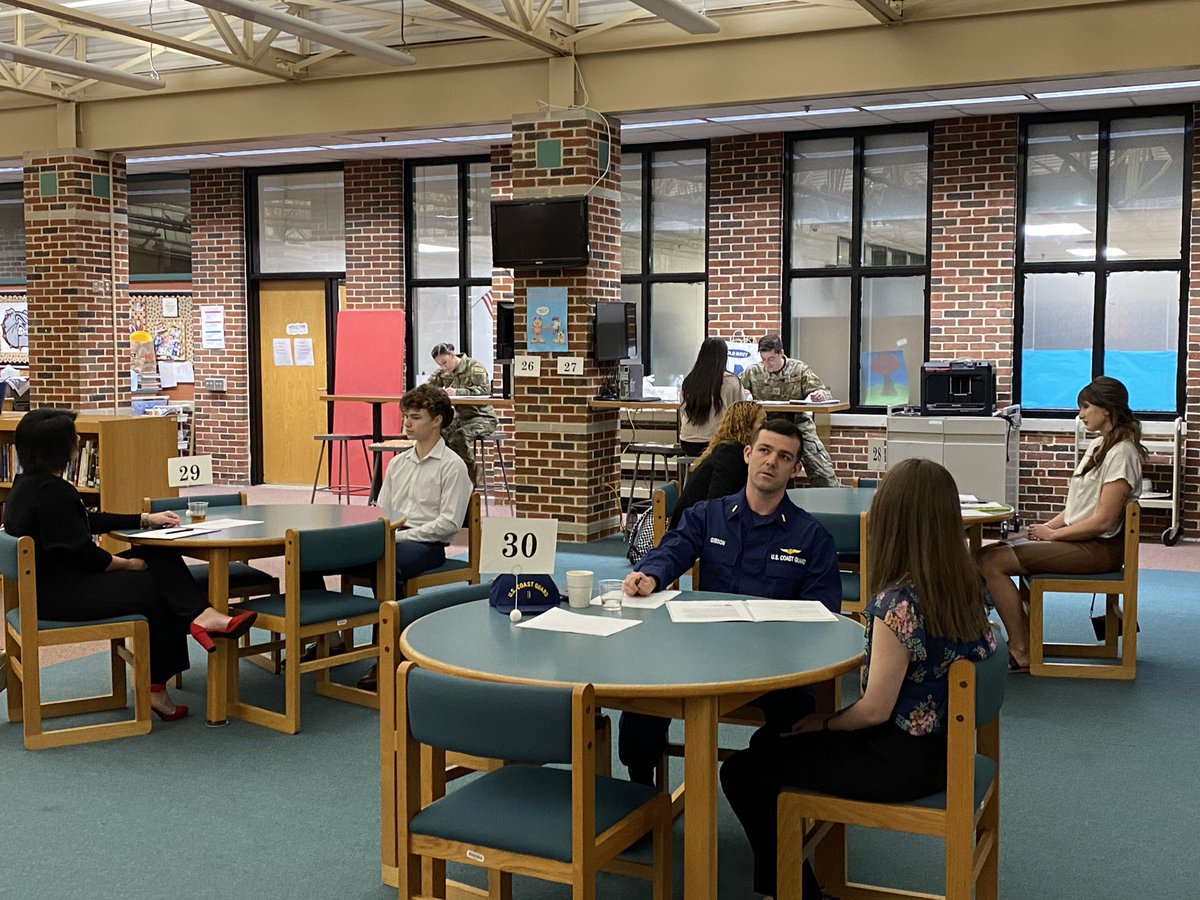 MHS juniors were impressive at their Mock Interviews today! We are thankful for the support of our community. @MHSTrentSherman <a href="/BerkCoSchoolsWV/">Berkeley Co. Schools</a> <a href="/usairforce/">U.S. Air Force</a> #WVANG