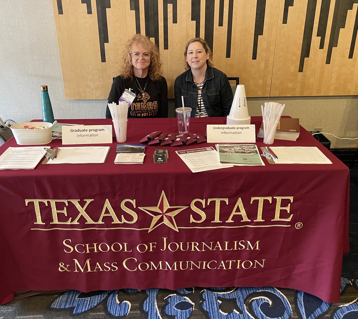 kymfox (@kymfox) on Twitter photo It's a great day to be a college journalist. So much energy at #TIPA2023! Stop by the <a href="/sjmctxst/">TXST Journalism and Mass Communication</a> table and check out our grad program. It's a great day to be a college journalist. So much energy at #TIPA2023! Stop by the <a href="/sjmctxst/">TXST Journalism and Mass Communication</a> table and check out our grad program.