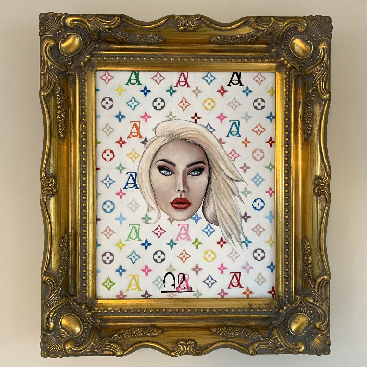 #JessicaAlves #oilpainting #LouisVuitton <a href="/jessicaalvesuk/">Jessica Alves</a> <a href="/LouisVuitton/">Louis Vuitton</a>