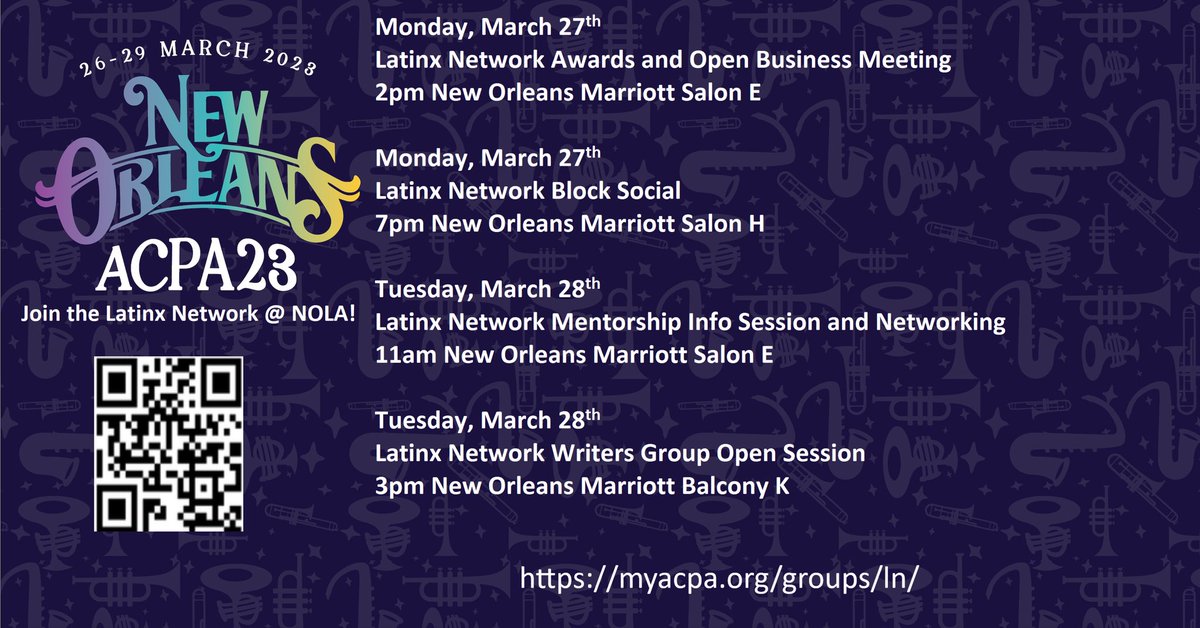 ACPA Latinx Network tweet media