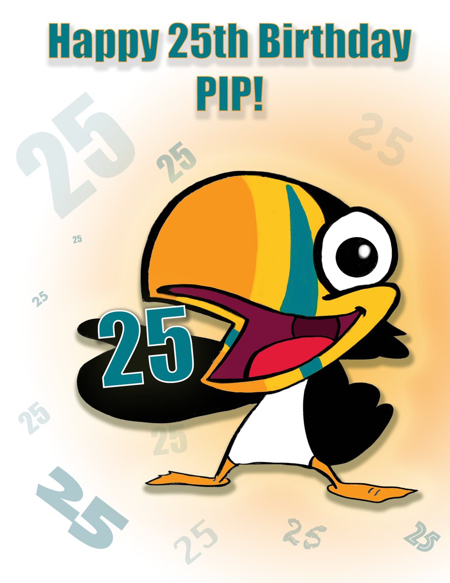PIPAnimation's tweet image. This weekend PIP turned 25 Years old!!
To celebrate we asked if anyone at PIP wanted to put together a little art!
Todays submission is from Production Manager James Paulich