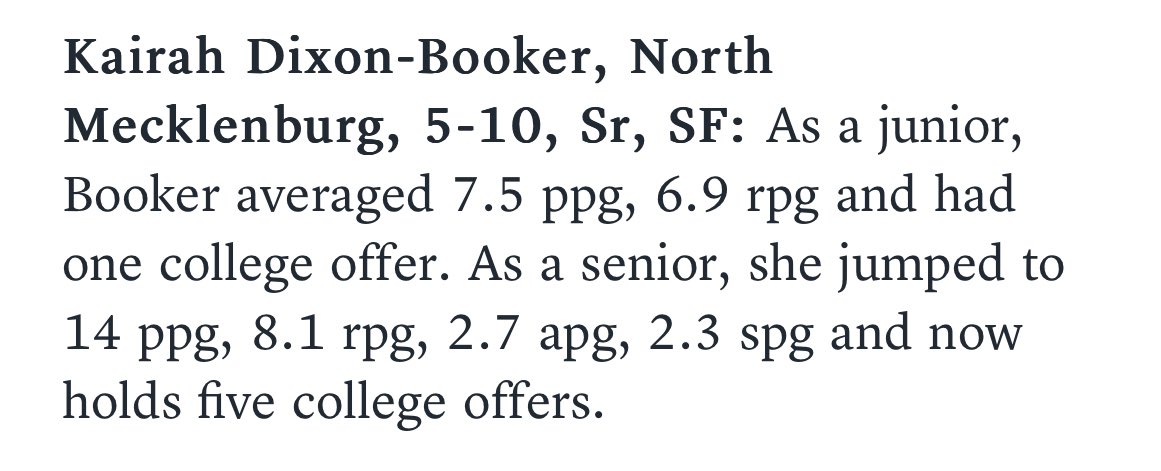 North Meck WBB 🏀 (@northmeckwbb) on Twitter photo 👏🏾Congratulations <a href="/Itsjust_Kairah/">Kairah Dixon-Booker</a> for being name <a href="/charlottepreps/">Observer Preps</a> Most Improved player for the 2022-23 season! 👏🏾Congratulations <a href="/Itsjust_Kairah/">Kairah Dixon-Booker</a> for being name <a href="/charlottepreps/">Observer Preps</a> Most Improved player for the 2022-23 season!