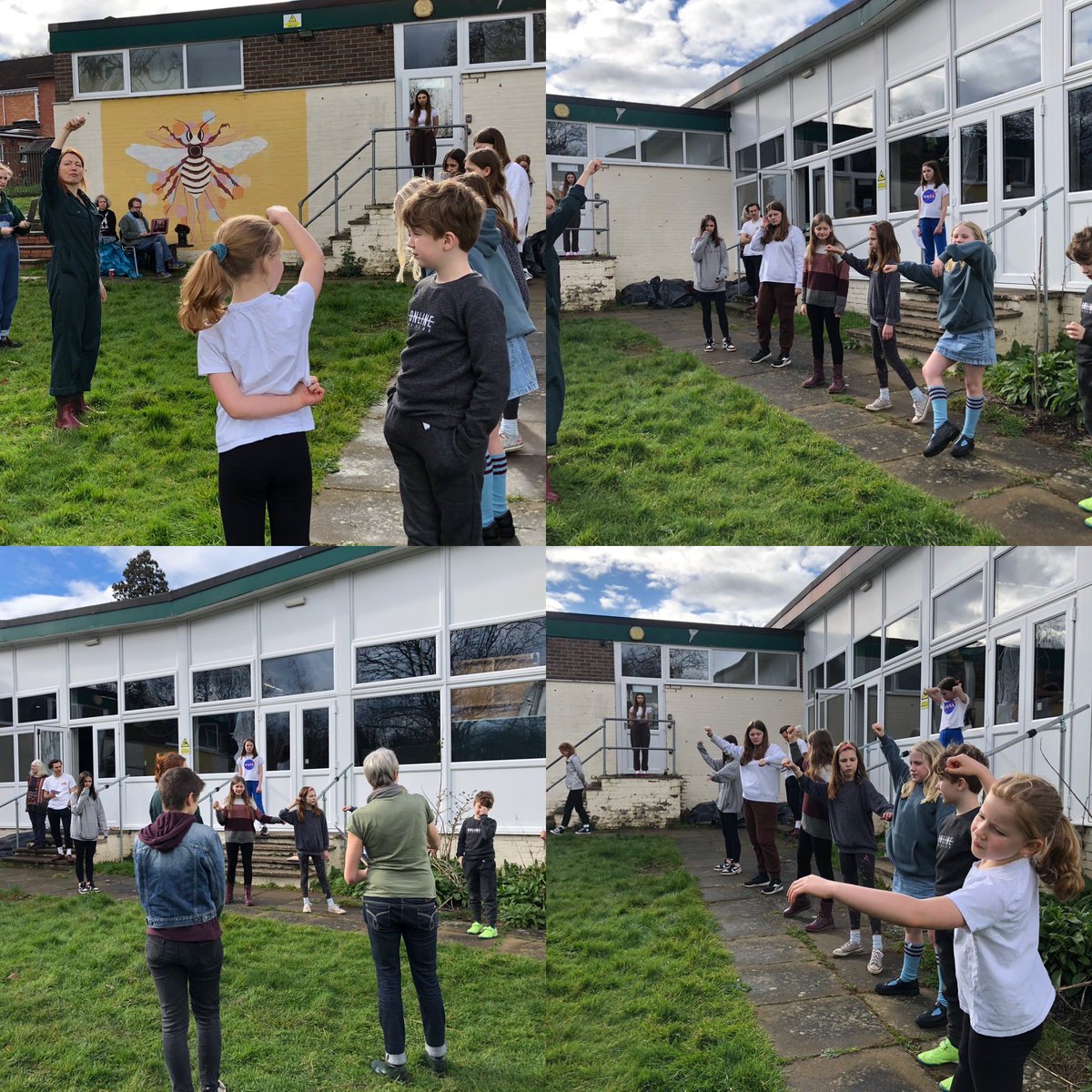 Artsuplift's tweet photo. Tomorrow is our first SHOW DAY!!!!
The first scene of #NavigatingMargaret is outside! Make sure you bring suitable shoes for the grass and an umbrella if it is raining.
@ace_national @MalvernHills_DC @PlatformHousing @actiondeafness @worcscc @MalvernCube @SevernArts @dancefest https://t.co/ImHiVi0NfT