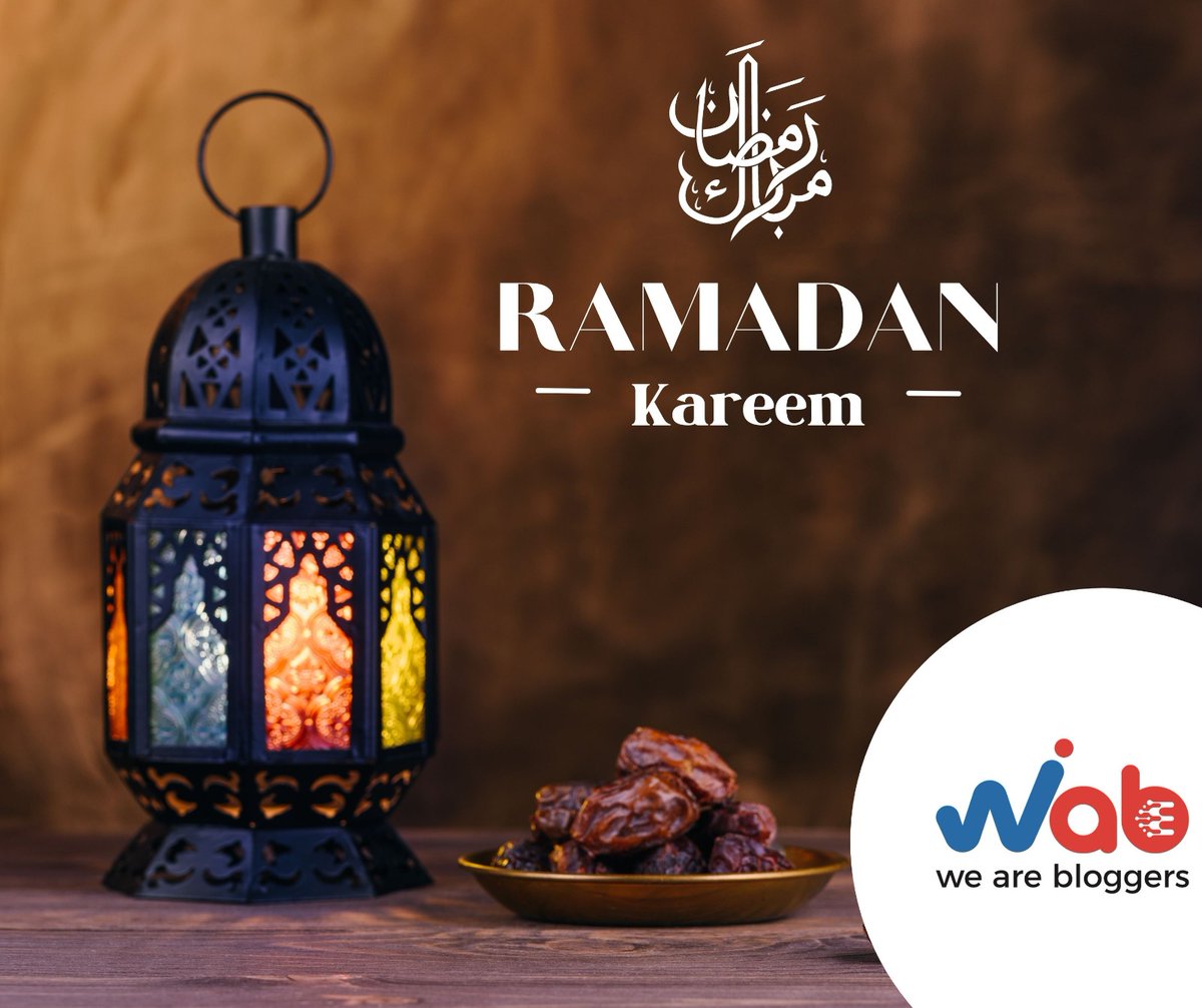 Blogers227's tweet photo. Le WAB vous souhaite un très bon début du mois béni de Ramadan, Qu'Allah accepte nos belles œuvres, Amine !

Ramadan Kareem à toute la Oummah islamique 🥳👌 https://t.co/jURpzDGMMg