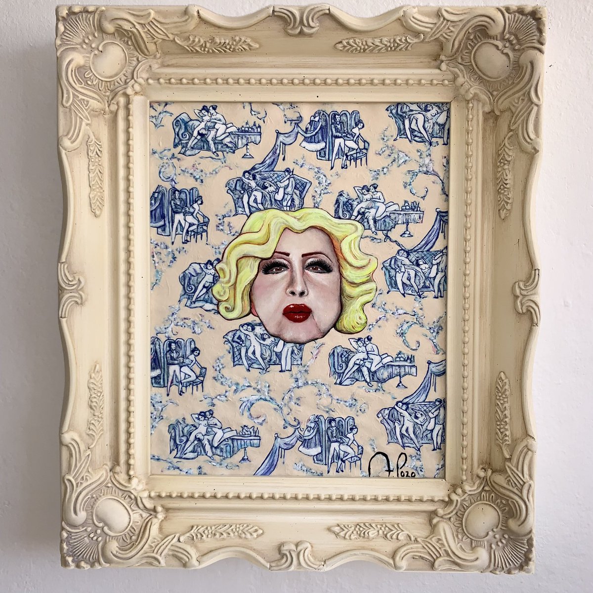 Laura Frenchkiss #oilpainting #laurafrenchkiss #antoniopozo