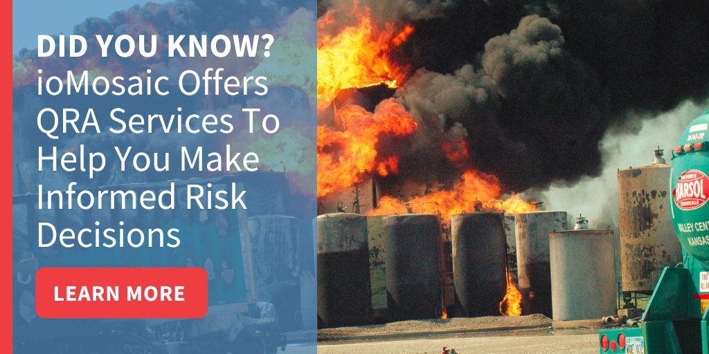 ioMosaic professionals have performed Quantitative Risk Assessments (QRAs) globally for the energy, chemical, pharmaceutical, and transportation industries. We can help you. bit.ly/3kANmbA 
#quantitativeriskmanagement #chemicalsafety #riskmanagement