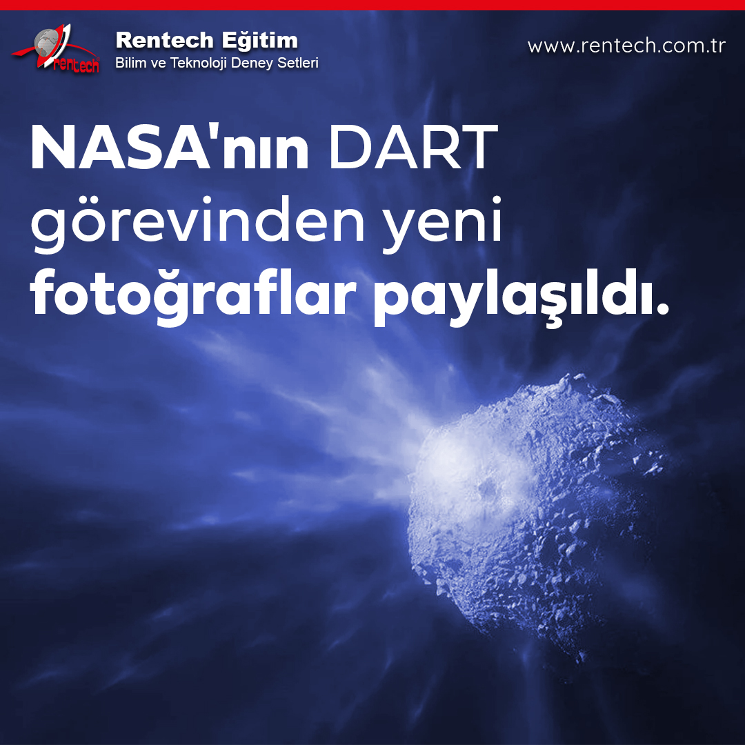 BilimRenko's tweet photo. Amerikan Uzay ve Havacılık Dairesi'nin (NASA) geçen yıl başarı ile gerçekleştirdiği DART görevinden yeni fotoğraflar paylaşıldı. Görevin amacı, bu teknolojinin gelecekte Dünya için tehlike oluşturabilecek asteroitleri saptırabileceğini göstermekti.
 
Kaynak: NTV https://t.co/RoWDO6TnvV