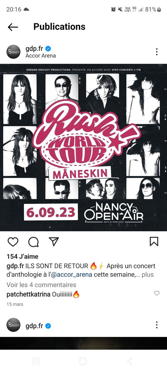 AudreySaphir's tweet photo. Direction Nancy le 6 septembre !!!
Une envie et un grand besoin de sortir de ma zone de confort et quoi de mieux que de le faire avec un super objectif.

Gros challenge, mais je pense que je serai tellement contente de l'avoir fait et de m'être prouvée que je suis capable 🙂 https://t.co/oG5qIfntTq