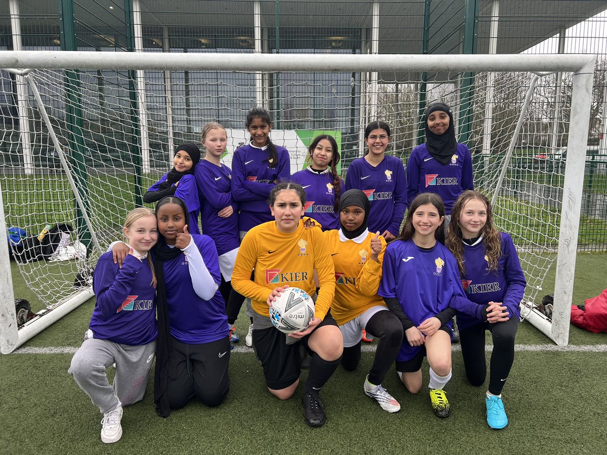 ark_elvinPE's tweet photo. Super proud of our year 9 girls who have been crowned Brent champions! Well done to all the girls! 

Final: Ark Elvin 3-0 CCA

POTM: AWO ⚽️⚽️⚽️ https://t.co/wiFhT3zEse