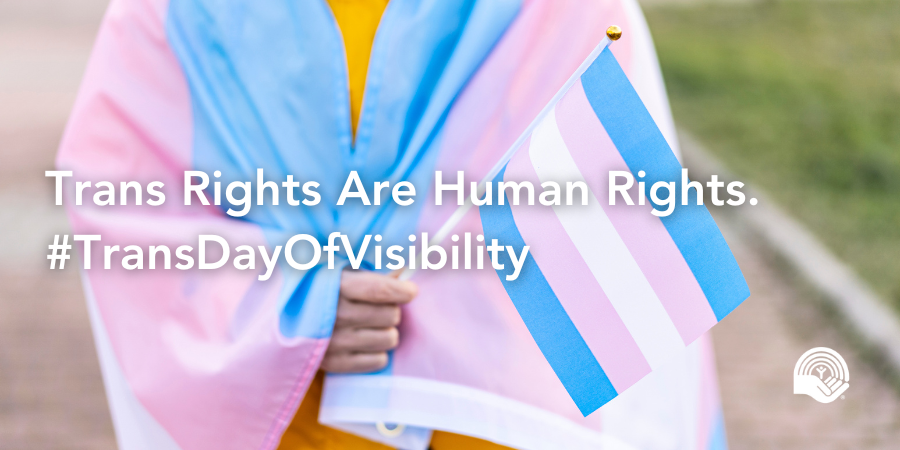 Today is #TransDayofVisibility. We stand in solidarity with our 2SLGBTQ+ friends, neighbours, communities, and family and we celebrate their contributions to society. You are seen. You are loved. Trans rights are human rights.