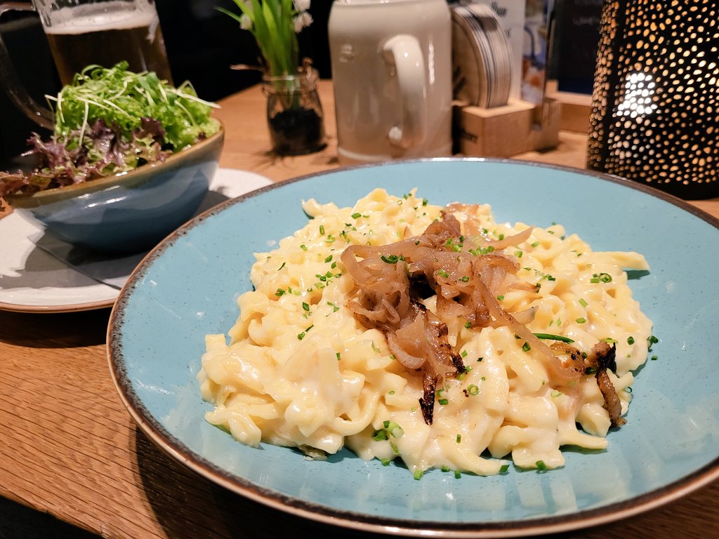 Unterwegs im Ländle auf Mandantenbesuch. Da darf landestypische Kost nicht fehlen #lawyerslife