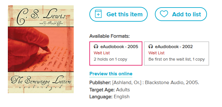 Here is the Brooklyn public library

they have more copies of one of Kendi's books than they have of all of CS Lewis' books combined

Lewis' books are sparse and constantly have multiple holds, even the e-book editions 