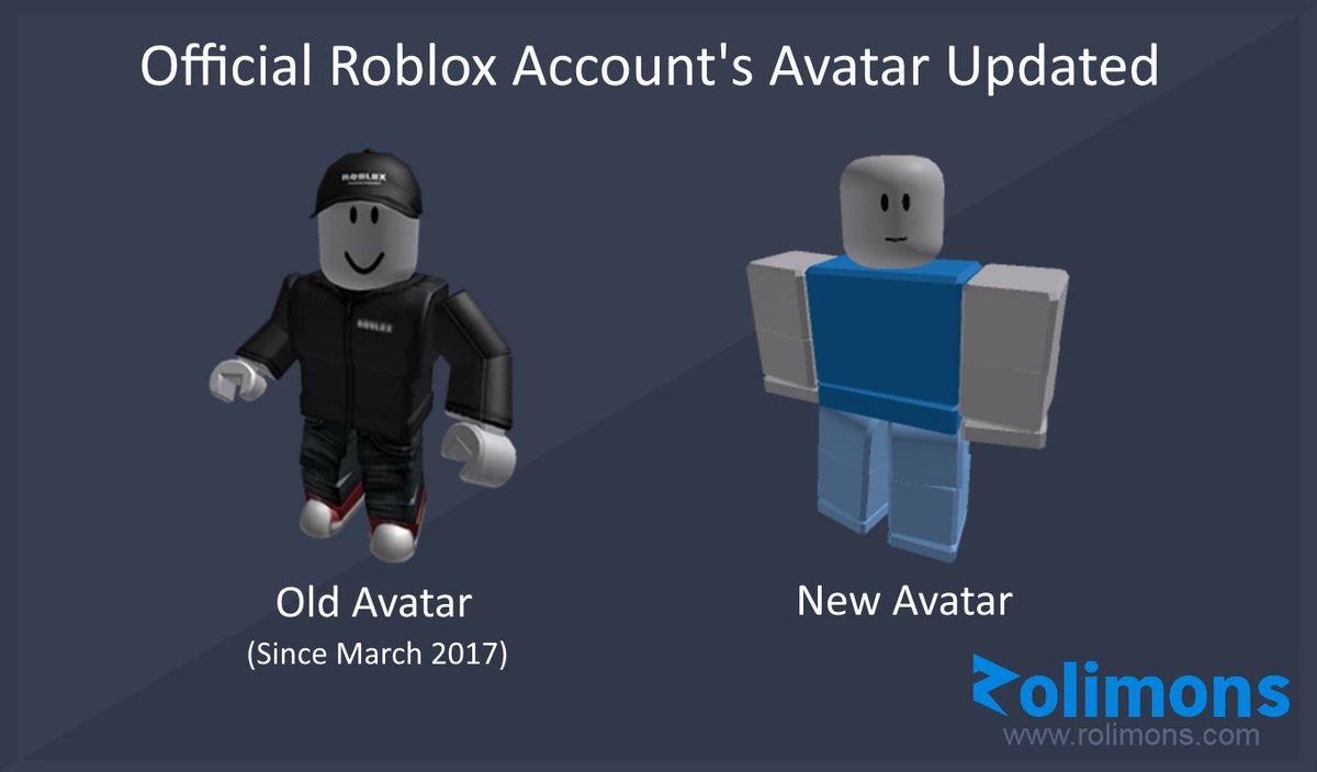 Roblox Trading News  Rolimon's on X: After nearly 6 years, the official  Roblox account has changed its avatar. Since July 3rd, 2007, the Roblox  account has changed its avatar 62 times