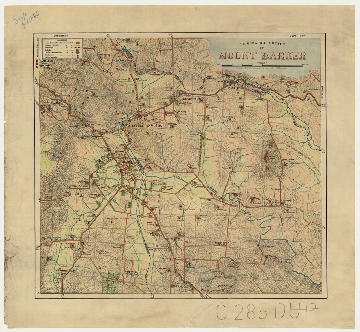 SLSA's tweet photo. For lovers of #maps and the map obsessed, we feature a story about WH Edmunds, an Alberton-born #SouthAustralian mapmaker. The #StateLibrarySA’s #MapCollection features many of Edmunds’ maps.
https://t.co/BPGhDLmLed
#cartophile #cartography #slsa #libraries #TheStoriesThatMakeUs https://t.co/rNqeyFusOc