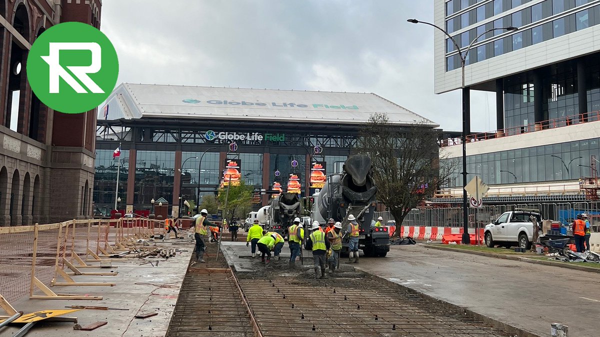 reliable_gc's tweet photo. Reliable Commercial “pinch hitting” for the Texas Rangers at Globe Life Field in Arlington, TX.

 https://t.co/CXMYhtriKe

#TexasContractors #ReliableCommercialConstruction #TexasRangers https://t.co/RdqRfdjzR8