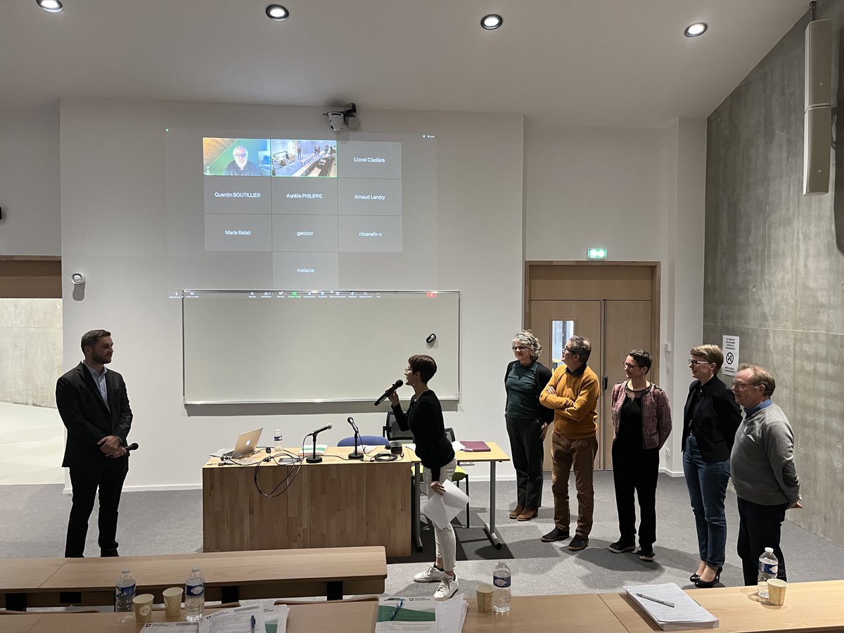 SamBertrand44's tweet photo. Congratulation to Bastien Cochereau for its successful PhD defence. Nice work performed #ISOMER lab (M3 team) and #LUBEM lab https://t.co/Usu5MkxhoS