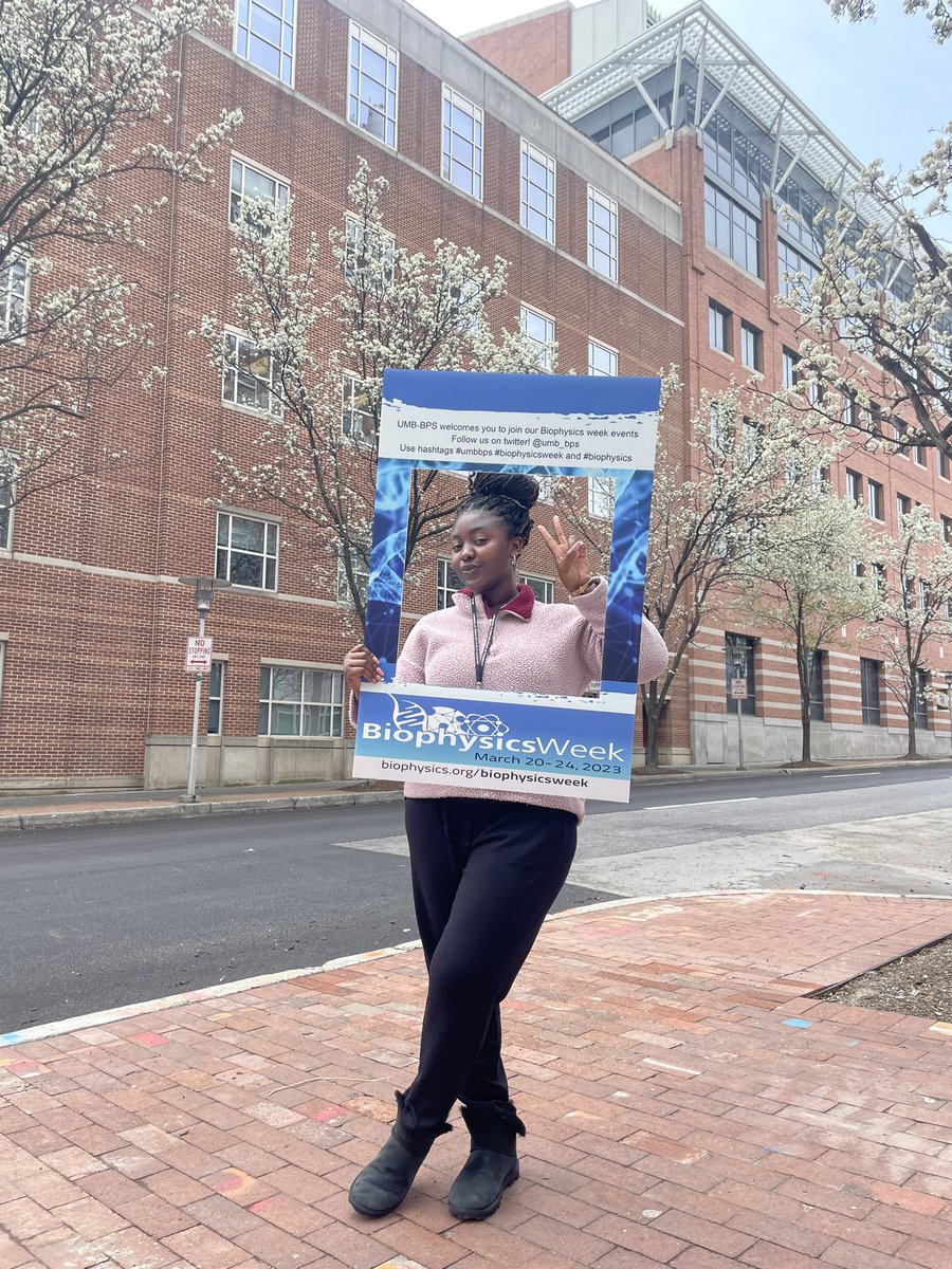 khadymay's tweet photo. Bringing in spring with @BiophysicalSoc @umb_bps #umbbps #BiophysicsWeek #biophysics https://t.co/jP5y908Apt