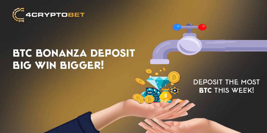 4CryptoBet's tweet photo. 🚨 Crypto enthusiasts, deposit big in BTC this week for a chance to win a massive 275% bonus with a super low x7.5 rollover requirement! 💰💸 Hurry, offer ends March 30th, 2023. Don't let this opportunity slip away! 
#4CryptoBet #Bitcoin #Crypto #BonusOffer https://t.co/agSAZk3sA9