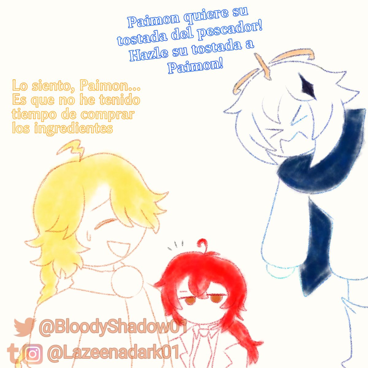 BloodyShadow01's tweet photo. (1/3) Miren, otra vez este wey se volvió a cambiar de fandom por andar de visitado con un juego

#Genshinlmpact #aether #diluc #dilucaether https://t.co/XSvIqZeuVf