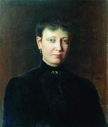 Portrait of a Woman, 1886 #korzukhin #alexeikorzukhin wikiart.org/en/aleksey-iva…