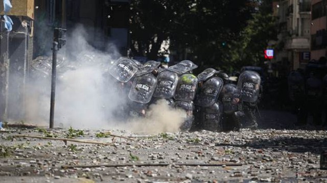 la represión en Argentina