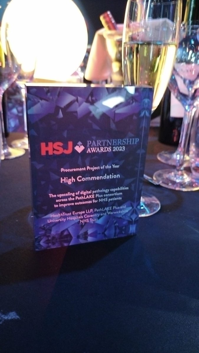 Thrilled to be Highly Commended for #HSJpartnershipawards Procurement Project of the Year 2023. Well done to #winners @kfm_uk @SLE_Ltd @VanguardHS_