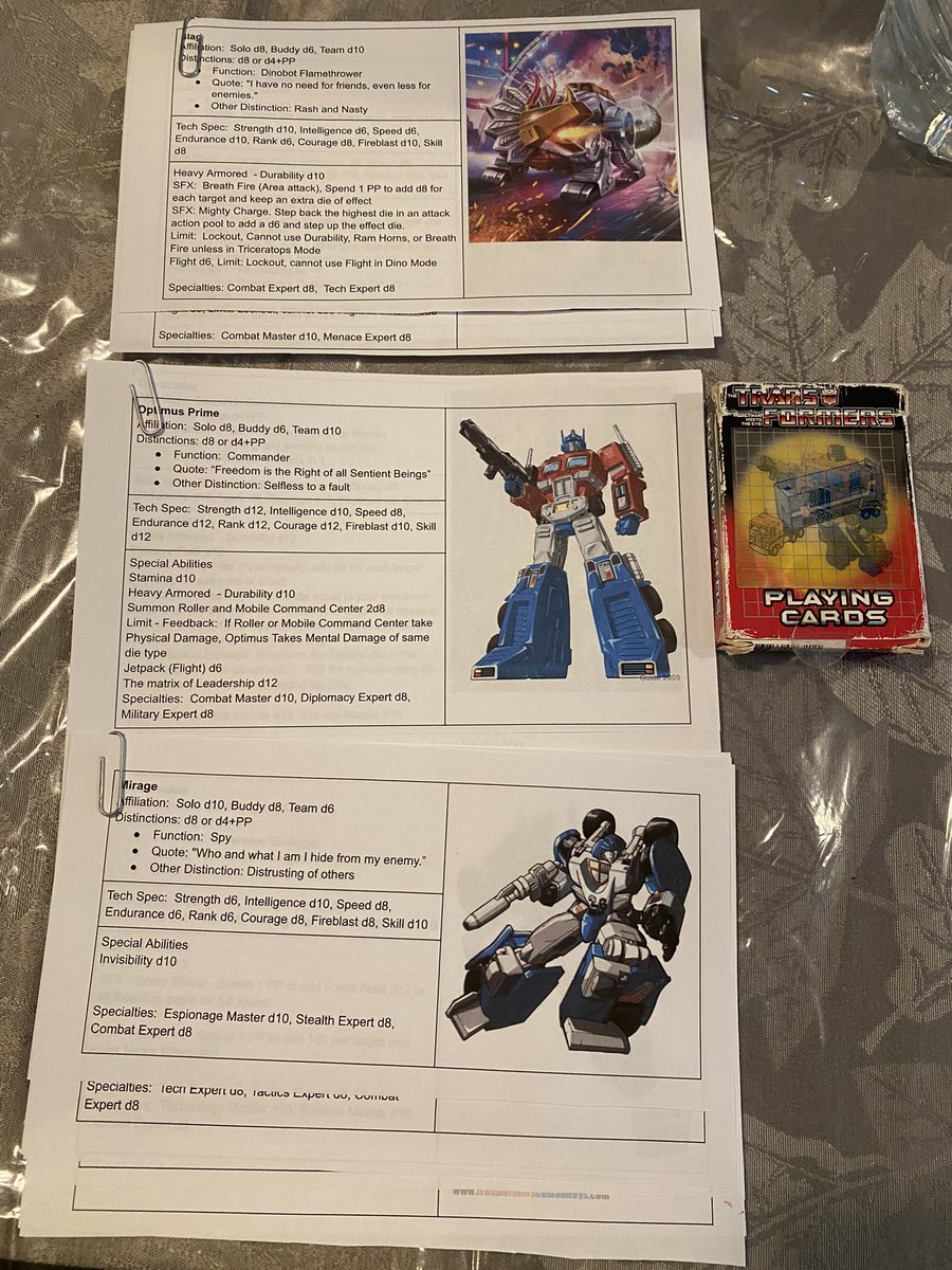 dbacon1975's tweet photo. The Transformers are ready to invade #PAXEast ! Come try out #CortexPrime RPG at #GamesOnDemand Friday 3-5, 6-8, or 9-11! Can the Dinobots stop Devastator? Find out! @boymonster @e4_mafia https://t.co/nlKujYw8Ot
