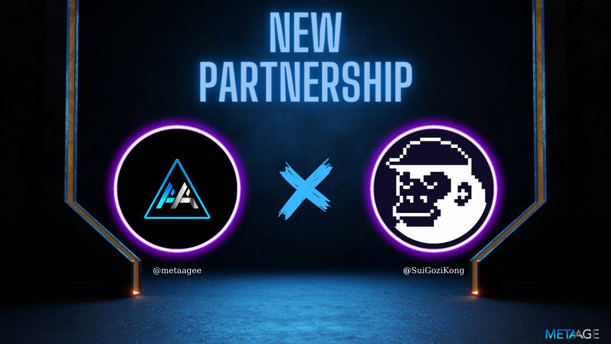 Happy to announce our partnership with <a href="/SuiGoziKong/">Gozi Kong: Last Day of Homo Sapiens 🕹️🌍</a> !

Already excited for the what future holds for both projects and thrilled to building on <a href="/SuiNetwork/">Sui</a> together!!