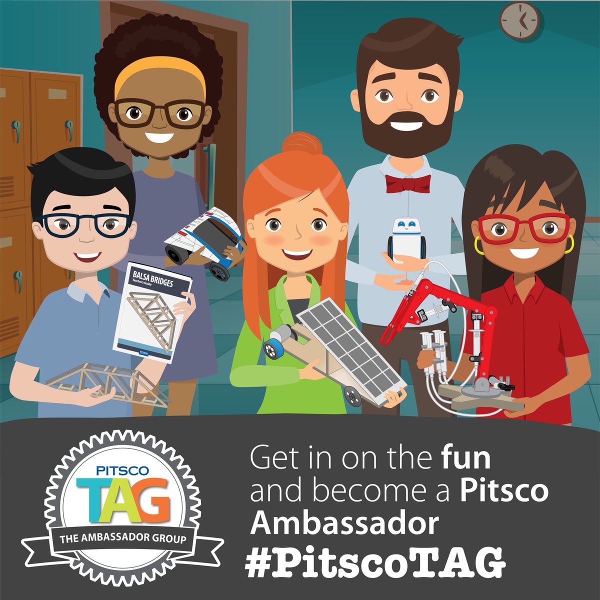 pitscoed's tweet image. Calling all after-school directors to homeschool teachers, we want you to apply to join #PitscoTAG! 🗣

Join a team of awesome educators and experience testing new products and activities. Application closes April 30, 2023! 🗳
bit.ly/3JwBEJS