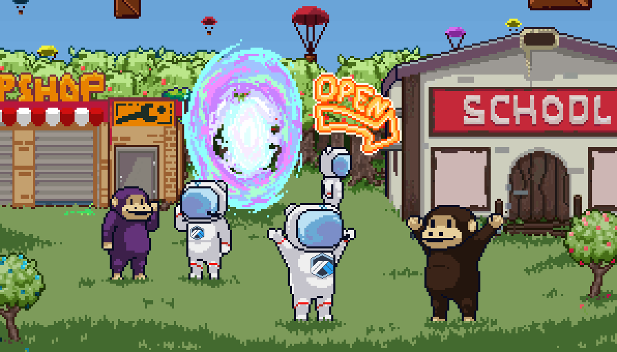 smolverse's tweet photo. Congrats to Arbitrum for a successful airdrop event! 💙🧡🪂

We'd love to welcome all the new Arbinauts into the best community on @arbitrum &amp; @Treasure_DAO, Smolverse! Join us in Discord for the best vibes &amp; EEEEEEEEEEEs 🎉

Join now 👇 https://t.co/NpiLU6cigR
