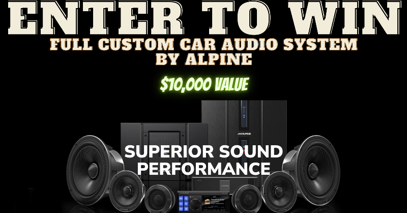 AlnEdsTO's tweet photo. Upgrade your ride with our car audio sweepstakes! Enter now for a chance to win a top-of-the-line sound system that will take your driving experience to the next level.