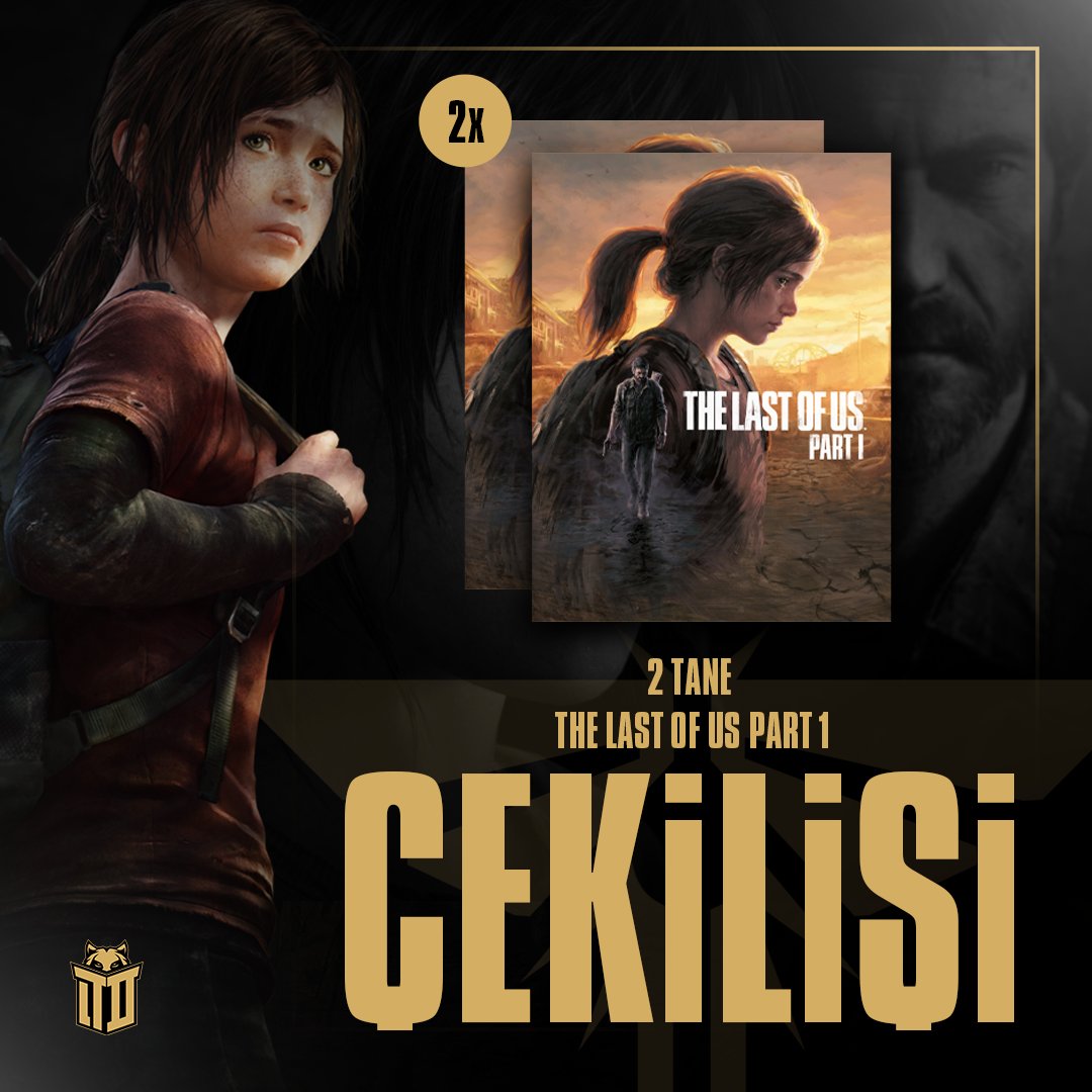 🎁 2 takipçimize The Last of Us Part I hediye ediyoruz!

Katılım şartları:

✅ Bizi (@tdemiralesports)'u takip edin.
✅ Bu tweet'i RT'leyin.

Çekiliş 31 Mart tarihinde sona erecektir. 🍄