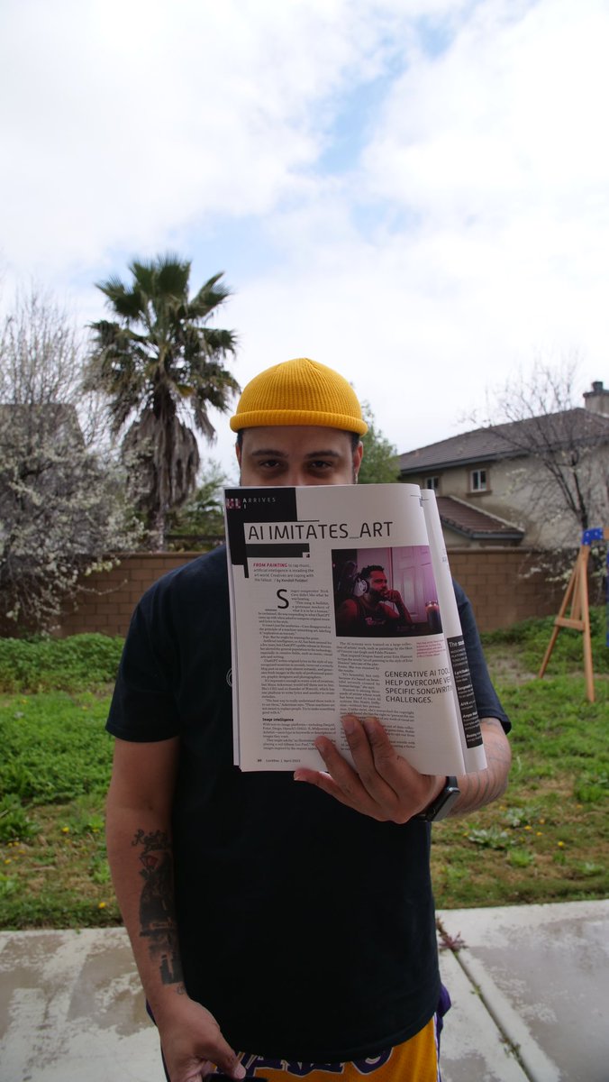 CurtissKing's tweet image. . @luckboxmag x Curtiss King discuss artificial intelligence + music. 

Read the full article here: luckboxmagazine.com/topics/ai-imit…

Many thanks to @kendallpolidor1 &amp;amp; @LyricStudioPro