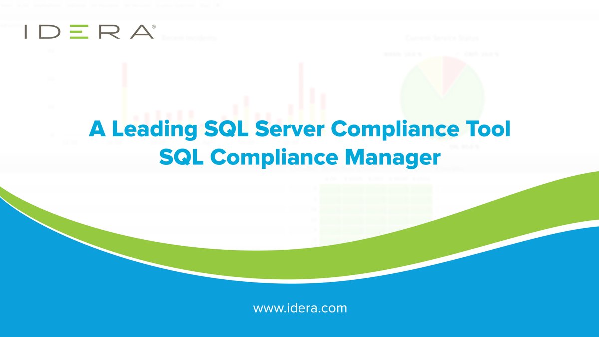 Idera_Software's tweet image. SQL Compliance Manager provides tamper-proof auditing for SQL Server databases. It applies customizable regulatory guidelines templates, allowing comprehensive auditing of database activity.
buff.ly/3n5pkJ0
#sqlcompliancemanager #SQL #SQLServer #database #databases #Data