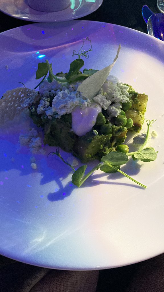 Yummy starter at the HJS awards #hsjpartnershipawards
