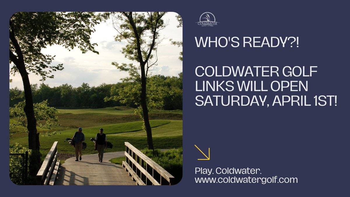 Coldwater Golf Links tweet media