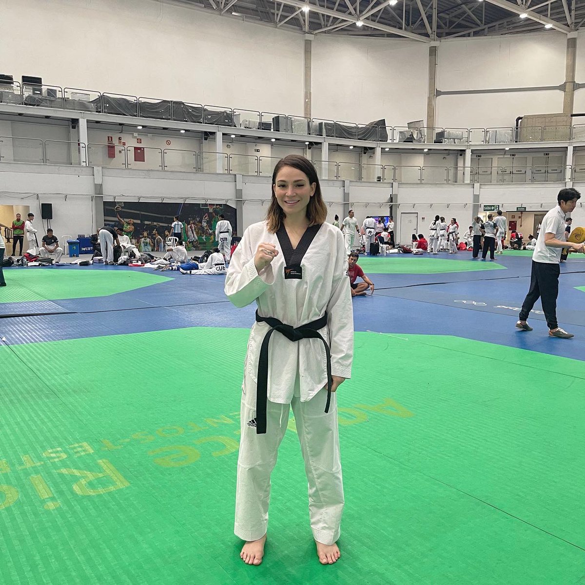 CarolenaPanama's tweet photo. Estoy clasificada a Juegos Panamericanos 2023 
RESULTADO: ganamos el combate contra República Dominicana 10-7 y luego 3-0 #arribapanama 💯 https://t.co/2r2yFSpur8