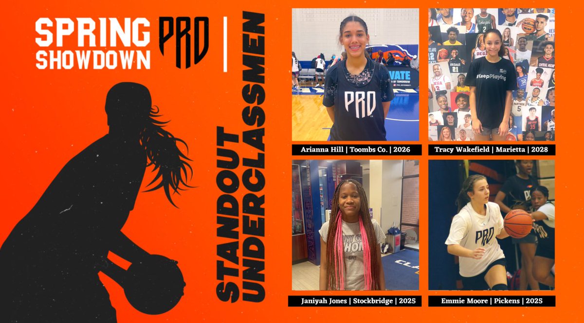 Jarrett_PRO's tweet photo. Spring Showdown | Girls Showcase🔥

👁‍🗨Standout Underclassmen

• @Arianna_Hill15 | @MelodyRWalker1 
• @TWakefield2028 | @HoopCoachDeWitt 
• @JaniQueen3 | @DABRIDGEGBBALL 
• @emmie_moore3 | @nettesbball 

#Elevate 

🏀Next Event | Summer Madness🗓⤵️
https://t.co/8MYJlDRJNh https://t.co/tSmGThQwE3