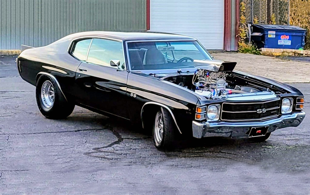 AutoMeter's tweet photo. This street-driven 1971 Chevelle is powered by a Big Block roller motor making 625 HP🏁
#streetcar #chevelle #chevychevelle #71chevelle #classicchevy #chevelless https://t.co/yMaYFSCsMn