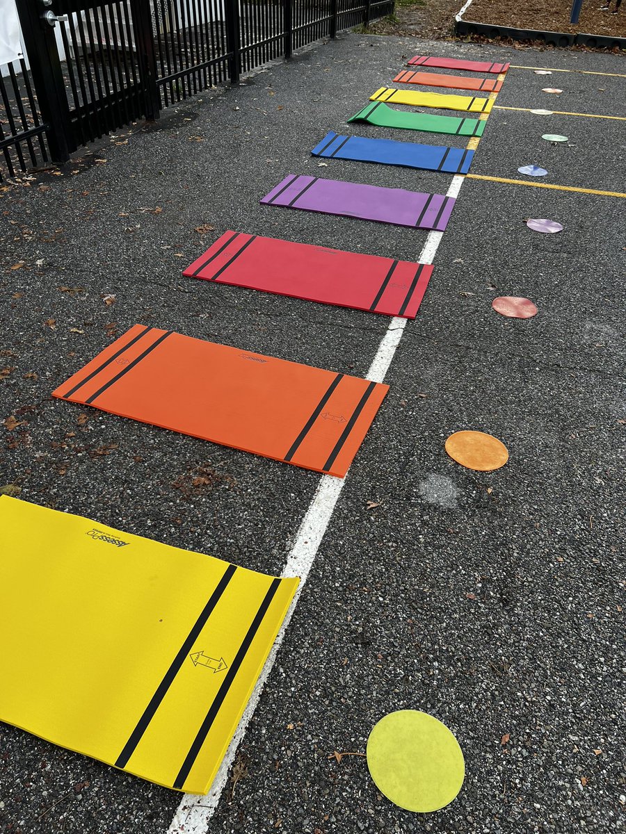 These mats from <a href="/GopherSport/">Gopher</a> have been great for fitness testing this year. How’s fitness testing going for you? #physed #elementarype #pegeeks