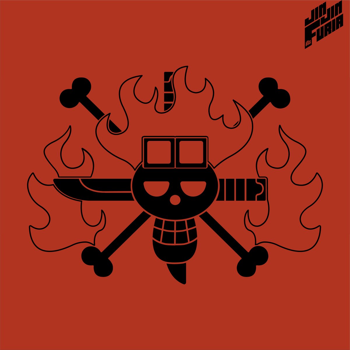 jimjimfuria's tweet photo. Kid Pirates Jolly Roger #onepiece #kidpirates #Eustasskid #Killer #Wire #Heat #OnePieceChibiProject https://t.co/LljukLoiZM