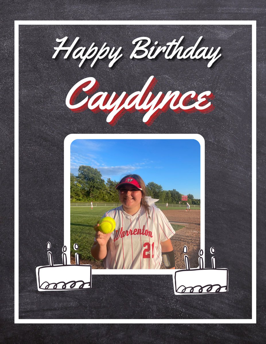 Happy belated birthday to freshman, @caydynceee 🎁🎂🎉 Hope you are enjoying the week off!