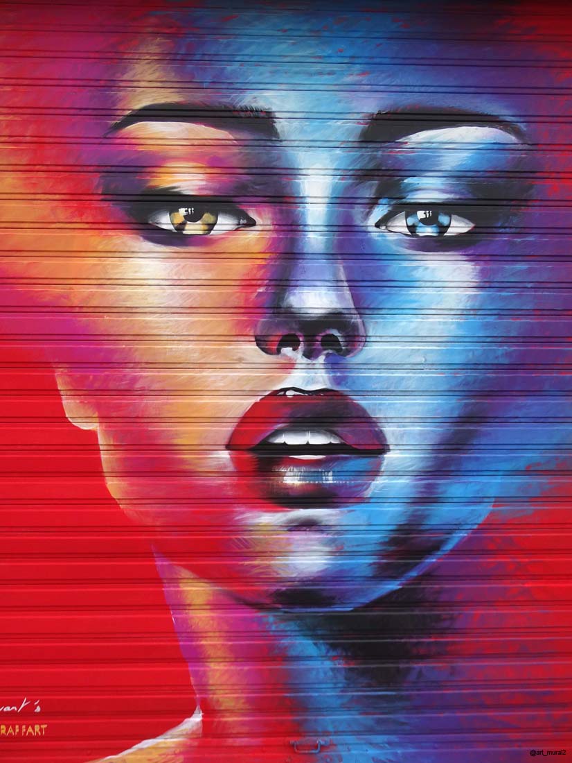 Art_mural's tweet photo. #SaintOuen #SeineSaintDenis #StreetartSaintOuen "Love is Red"  Peinture fraîche d'#Emyarts @emyart_s,
métamorphose d'un rideau de Fer.
En savoir + en suivant ce lien : https://t.co/2KYIwkGS3g https://t.co/zuBMmWj4uq