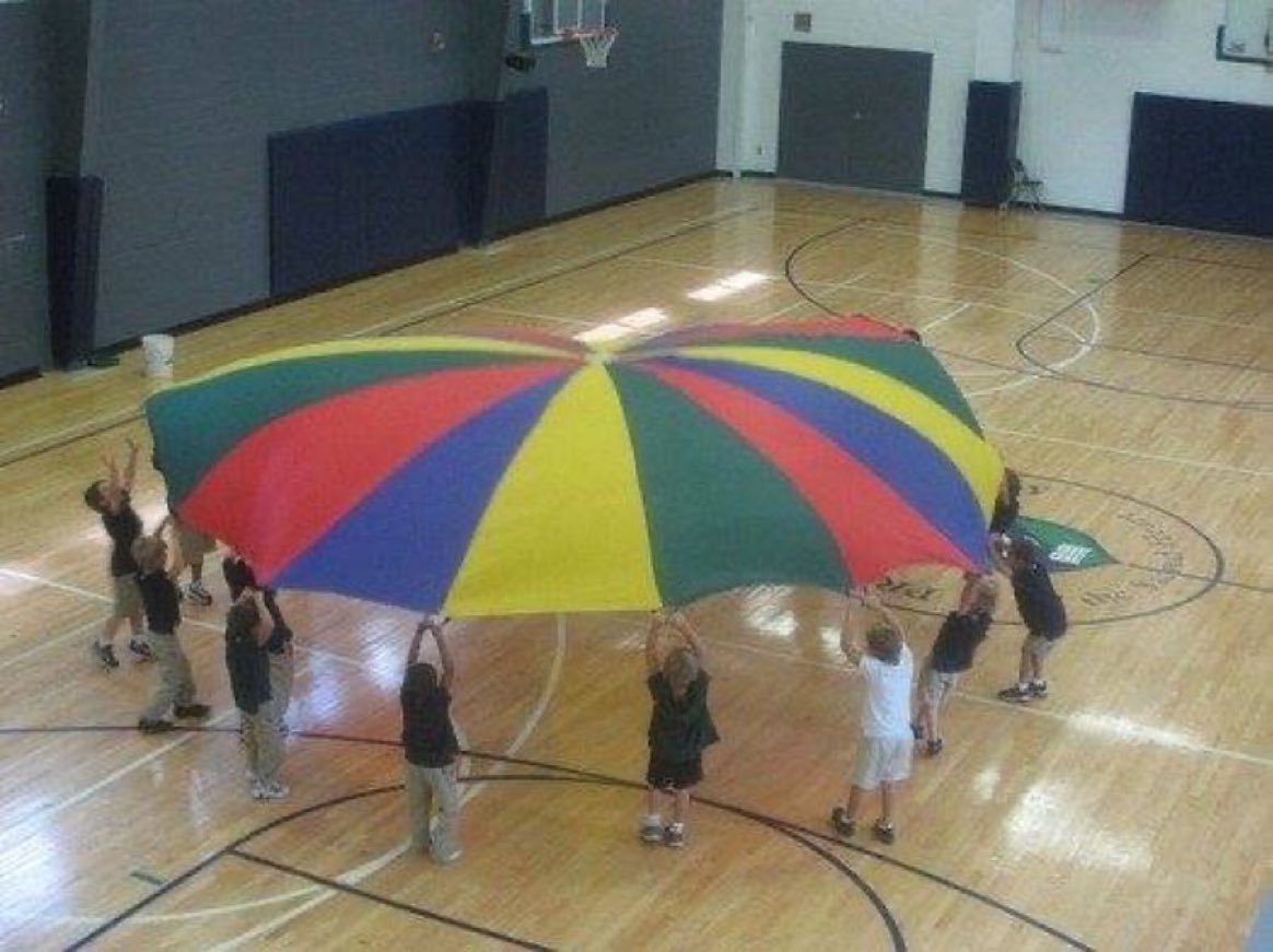 Has anyone ever really gotten to the bottom of why every 70s and 80s PE teacher was fucking obsessed with parachute related activities?