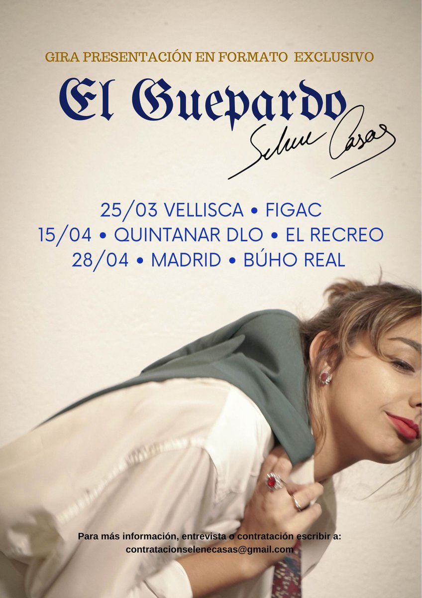 Ya está disponible un nuevo programa en <a href="/radio_consuegra/">Radio Consuegra FM</a> (décimo sexto de esta quinta temporada), con la entrevista telefónica a <a href="/selenecasas_/">selene casas</a> por sus últimos estrenos y próximos conciertos junto con muchos temazos y el repaso de más planes #musincronízate
ivoox.com/musincronizado…
