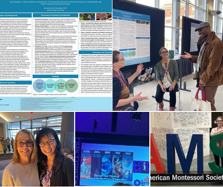 ssu_ecs's tweet photo. Dr. Schonleber represented SSU and shared her research at the American Montessori Society conference about “One Small Space, a Topic of Wonder, and Montessori: Increasing Equity and Access to the Natural Sciences for Young Children and Adults in Underrepresented Communities.” https://t.co/zKTpJNNhhv